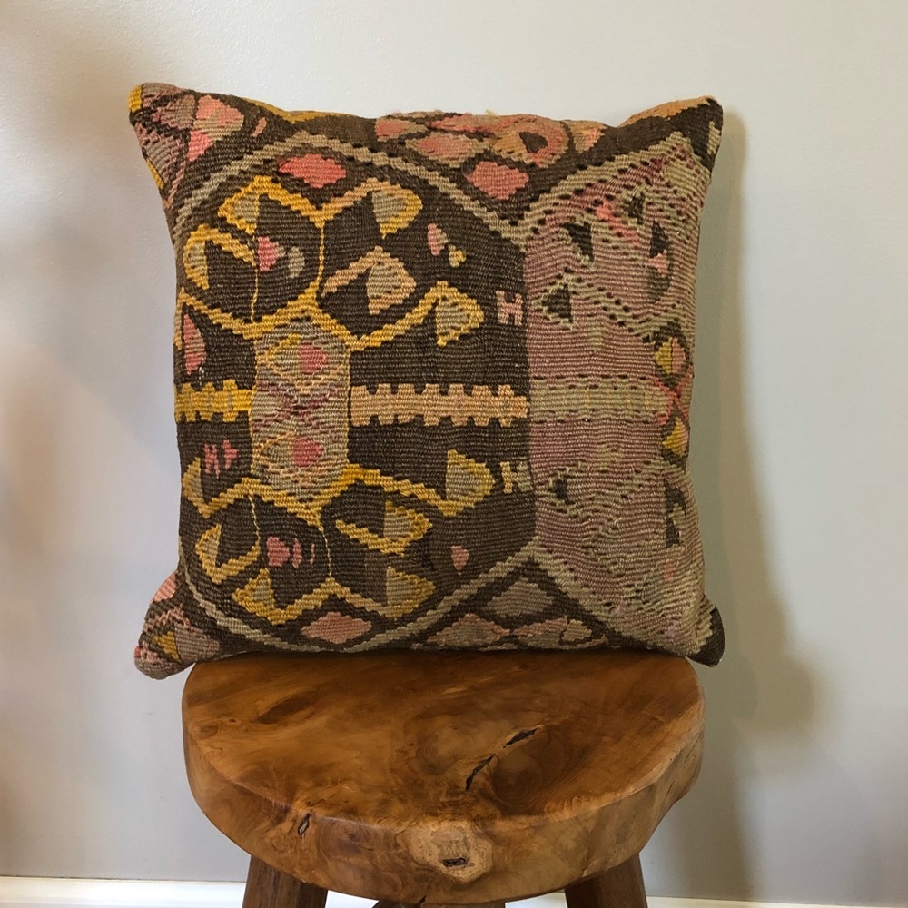 Vintage Kilim Pillow Cover